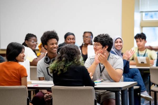 Students at REP4 regional summit in Detroit